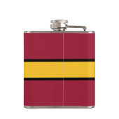 Flagge für Northamptonshire-Flasche Flachmann (Rückseite)