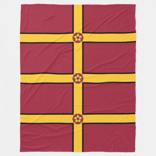 Flagge für Northamptonshire Fleece Blanket (Vorderseite)