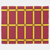 Flagge für Northamptonshire Fleecedecke (Vorderseite (Horizontal))