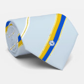 Flagge für Riverside-Streifen Krawatte (Gerollt)