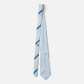 Flagge für Tunis Krawatte (Rückseite)