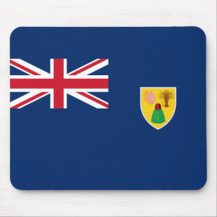 Flagge für Turks- und Kaikosinseln Mousepad