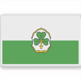 Flagge Fürth, Deutschland Aufkleber