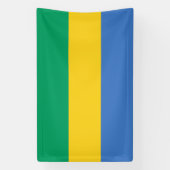 Flagge Gabuns Banner (Vertikal)