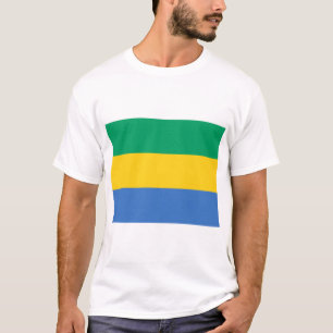 Flagge Gabuns (Gabun) T-Shirt