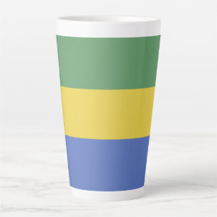 Flagge Gabuns Milchtasse