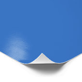 Flagge Gabuns Poster (Ecke)