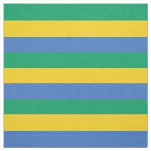 Flagge Gabuns Stoff