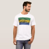 Flagge Gabuns T-Shirt (Vorne ganz)