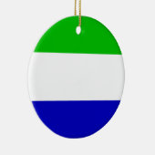 Flagge Galápagos Insel-(Ecuador) Keramikornament (Rechts)