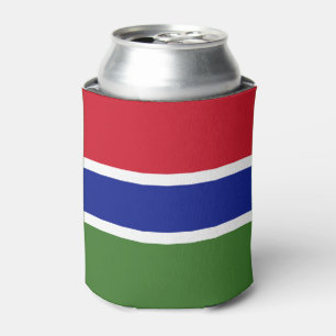 Flagge Gambias Dosenkühler