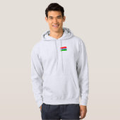 Flagge Gambias Hoodie (Vorne ganz)