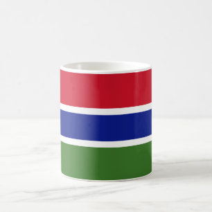 Flagge Gambias Kaffeetasse