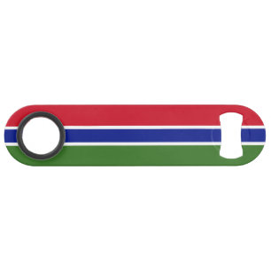 Flagge Gambias Speed Flaschenöffner