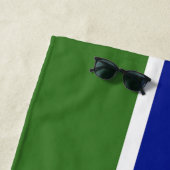 Flagge Gambias Strandtuch (Beispiel)