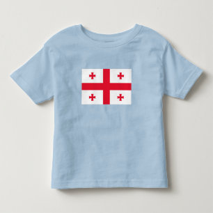 Flagge Georgias Kleinkind T-shirt