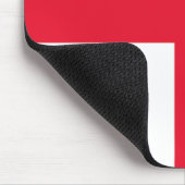 Flagge Georgias Mousepad (Ecke)