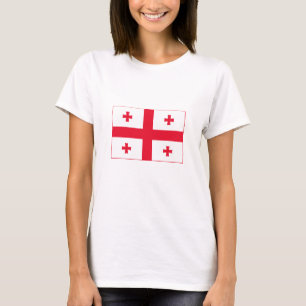 Flagge Georgias T-Shirt