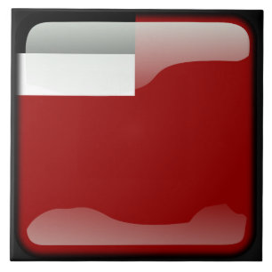 Flagge Georgiens Fliese