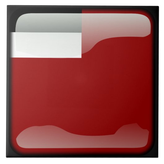 Flagge Georgiens Fliese (Vorderseite)