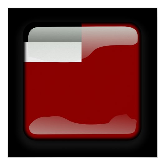 Flagge Georgiens Poster (Vorderseite)