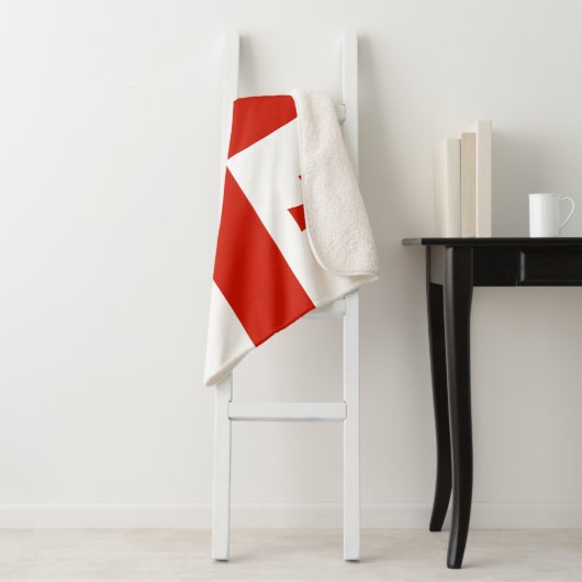 Flagge Georgiens Sherpadecke (Beispiel)