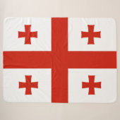 Flagge Georgiens Sherpadecke (Vorderseite (Horizontal))