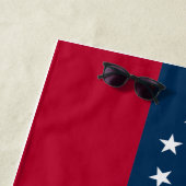 Flagge Georgiens Strandtuch (Beispiel)