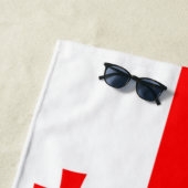 Flagge Georgiens Strandtuch (Beispiel)