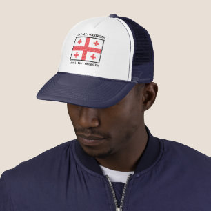 Flagge Georgiens Truckerkappe