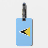 Flagge Gepäckanhänger (Rückseite vertikal)