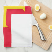 Flagge Geschirrtuch (Viertel Falte)