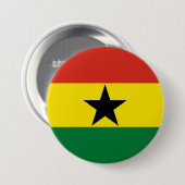 Flagge Ghanas Button (Vorne & Hinten)