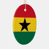 Flagge Ghanas Keramikornament (Rechts)