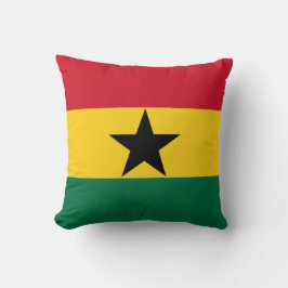 Flagge Ghanas Kissen