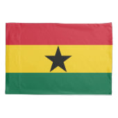 Flagge Ghanas Kissenbezug (Rückseite)