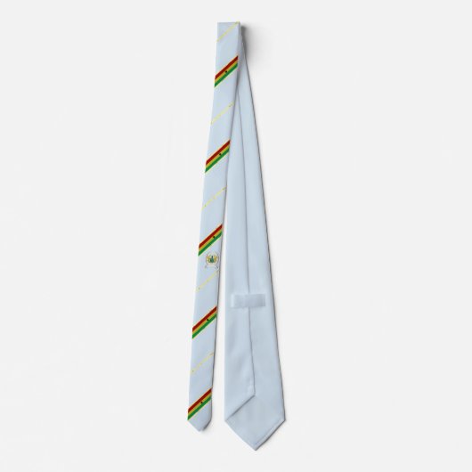 Flagge Ghanas Krawatte (Rückseite)