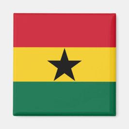 Flagge Ghanas Magnet