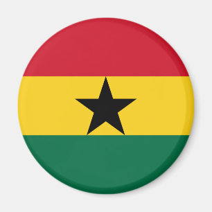 Flagge Ghanas Magnet