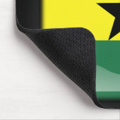 Flagge Ghanas Mousepad (Ecke)