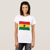 Flagge Ghanas T-Shirt (Vorne ganz)