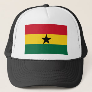 Flagge Ghanas Truckerkappe