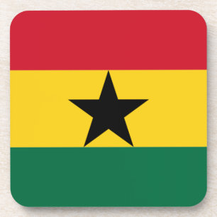 Flagge Ghanas Untersetzer