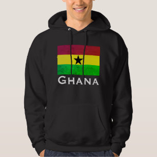 Flagge Ghanas (Westafrika) Hoodie