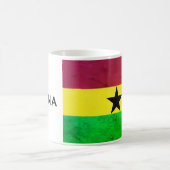 Flagge Ghanas (Westafrika) Kaffeetasse (Mittel)