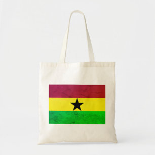 Flagge Ghanas (Westafrika) Tragetasche