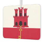 Flagge Gibraltars Autolufterfrischer (Links)