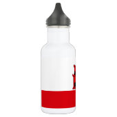 Flagge Gibraltars Edelstahlflasche (Links)