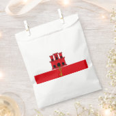 Flagge Gibraltars Geschenktütchen (Ausgeschnitten)