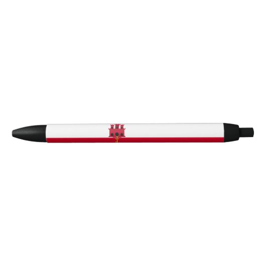 Flagge Gibraltars Kugelschreiber (Vorderseite)
